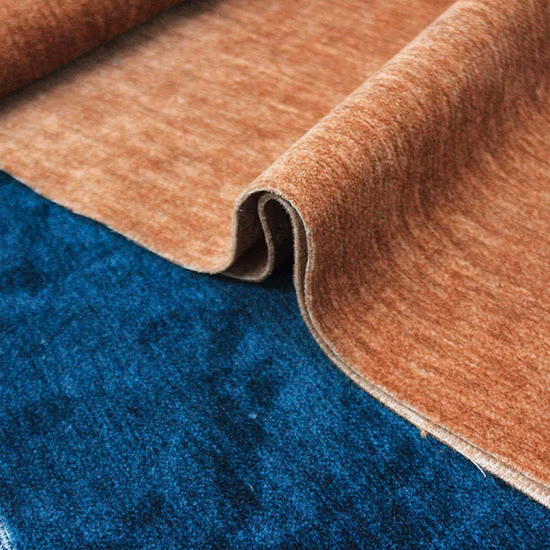 Chenille and Jacquard Polyester Sofa Fabric for Home Textile Furniture and Chair