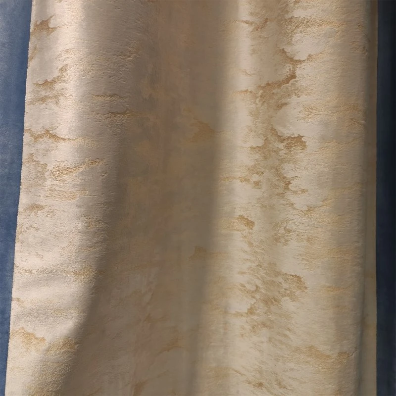 100%Polyester Bronzing Velvet Fabric for Curtain