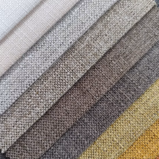 Tissu décoratif d'ombrage de polyester de sofa de tapisserie d'ameublement de textile à la maison pour des rideaux