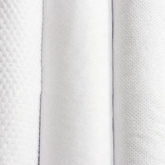 100 % polyester ou viscose personnalisé Pes/PA Spunlace filtre chimique non tissé élastique tissu de doublure pour vêtement/emballage/Home Textile