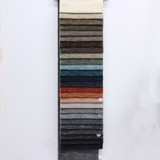 Chenille et tissu de canapé en polyester jacquard pour meubles et chaise de textile à la maison