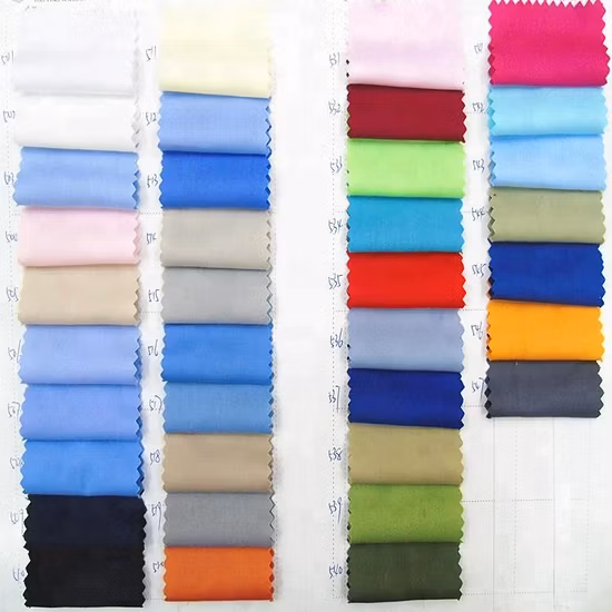 Tissu de courtepointe pour chemise en popeline verte
